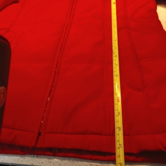 LONDON Fog Red Woman's Jacket with Removable Hood - Picture 15 of 15